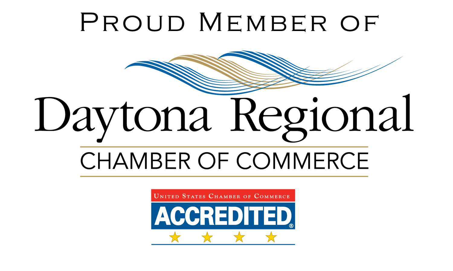 Proud Member Daytona Regional Chamber of Commerce